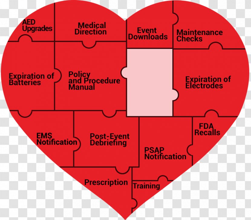 CPR And AED First Aid Kits Cardiopulmonary Resuscitation Occupational Safety Health Automated External Defibrillators - Flower - Medication Compliance Puzzles Transparent PNG