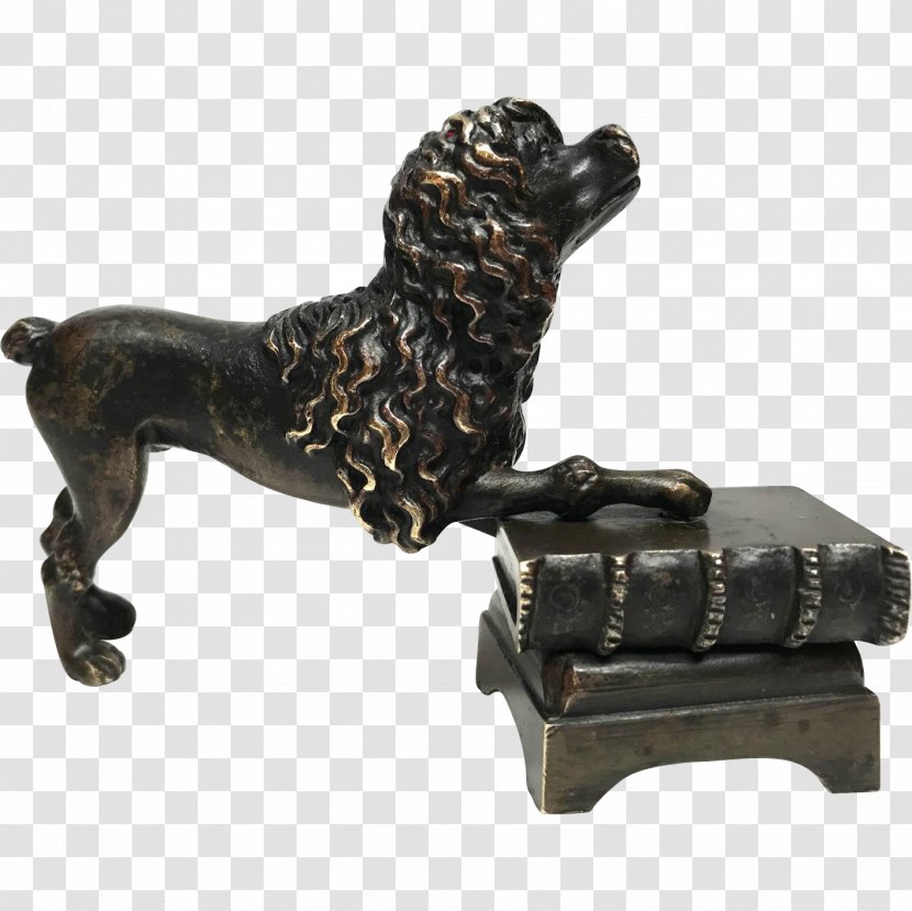 Bronze Sculpture Spelter Art - Dog - Antique Transparent PNG