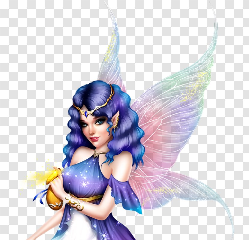 Fairy Illustration Mermaid Art Elf - Action Figure Transparent PNG