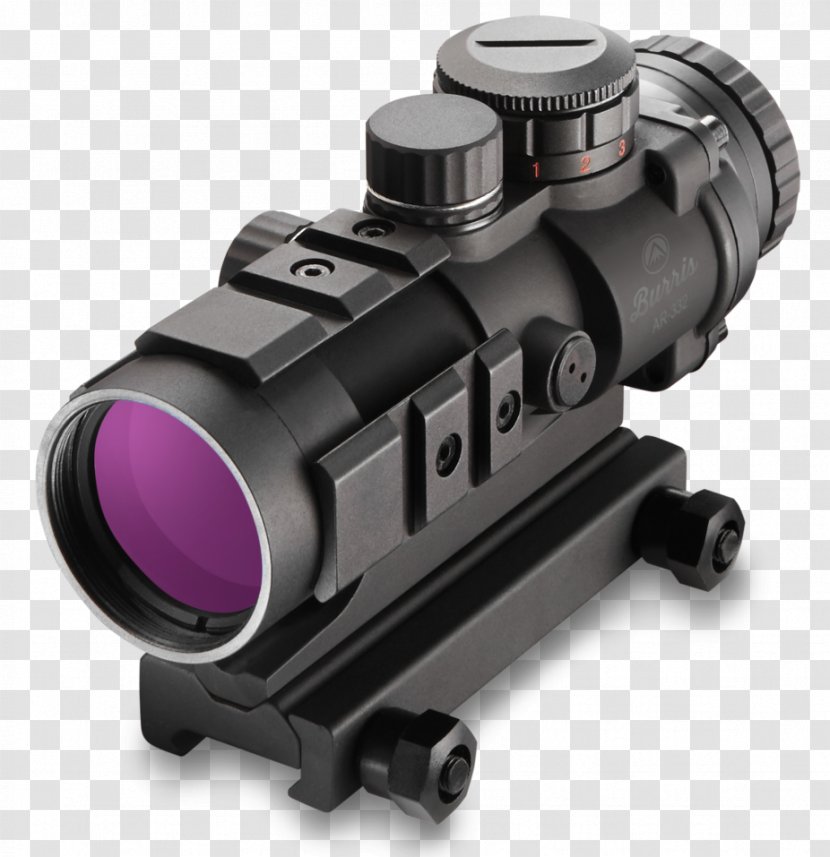 Red Dot Sight Optics Telescopic Weapon Ballistics - Holographic Transparent PNG