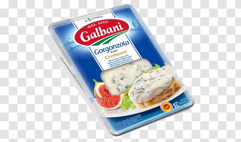 Italian Cuisine Blue Cheese Gorgonzola Galbani Cream - Flavor Transparent PNG