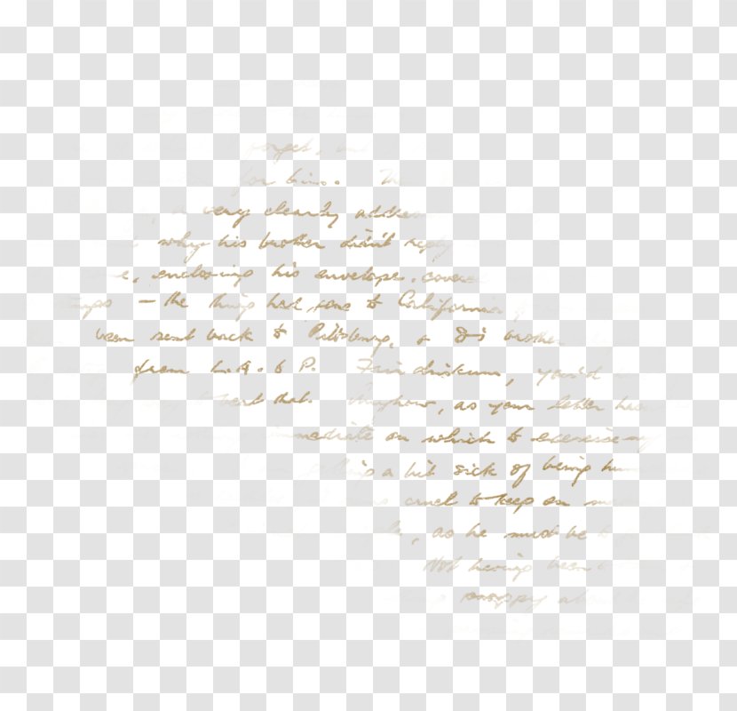 Handwriting Line Tree Font Transparent PNG
