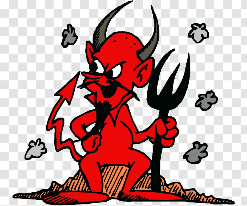 Devil Satan Royalty-free Clip Art - Mythical Creature - Pictures Of Cartoon Devils Transparent PNG