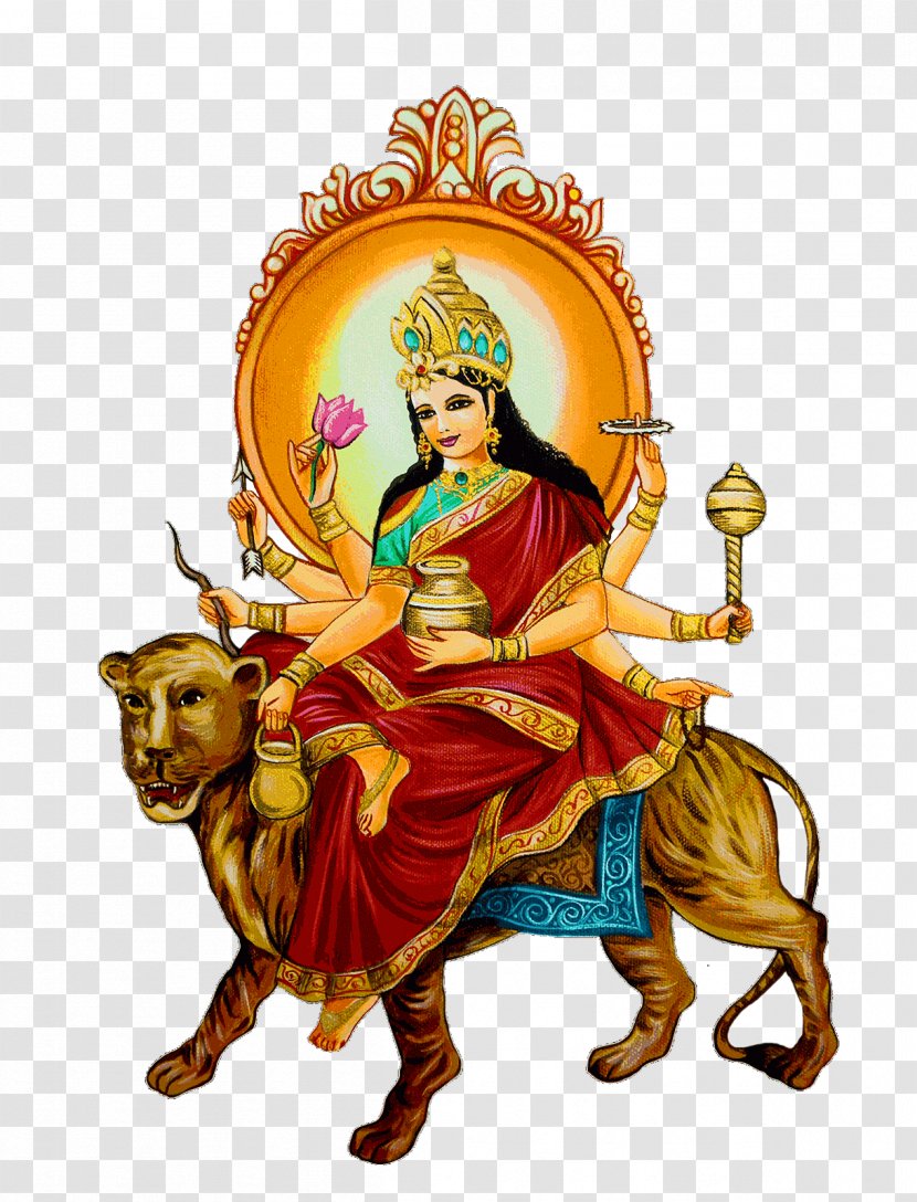 Parvati Mahadeva Kushmanda Navaratri Lakshmi - Mythology Transparent PNG
