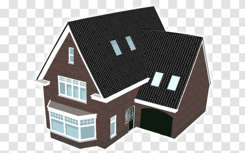 Roof House Facade Drawing Floor Plan - Price Index Transparent PNG
