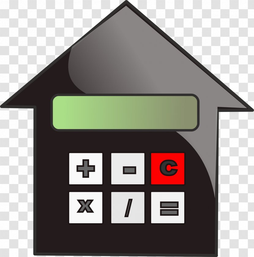 Mortgage Calculator Refinancing Loan Clip Art - Finance - Credit Cliparts Transparent PNG