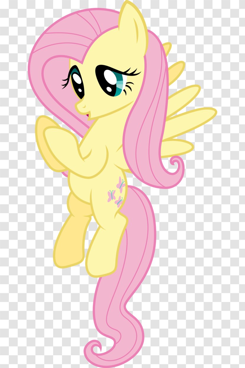 Pony Fluttershy Horse Art - Frame Transparent PNG