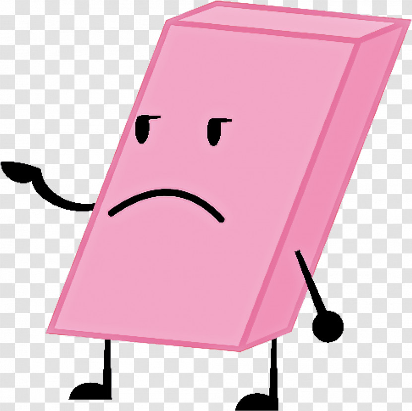 Pink Cartoon Line Transparent PNG