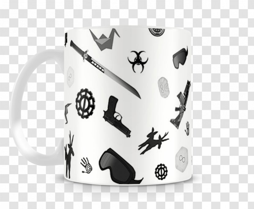 Coffee Cup Mug Symbol Pattern - Pentagram Transparent PNG