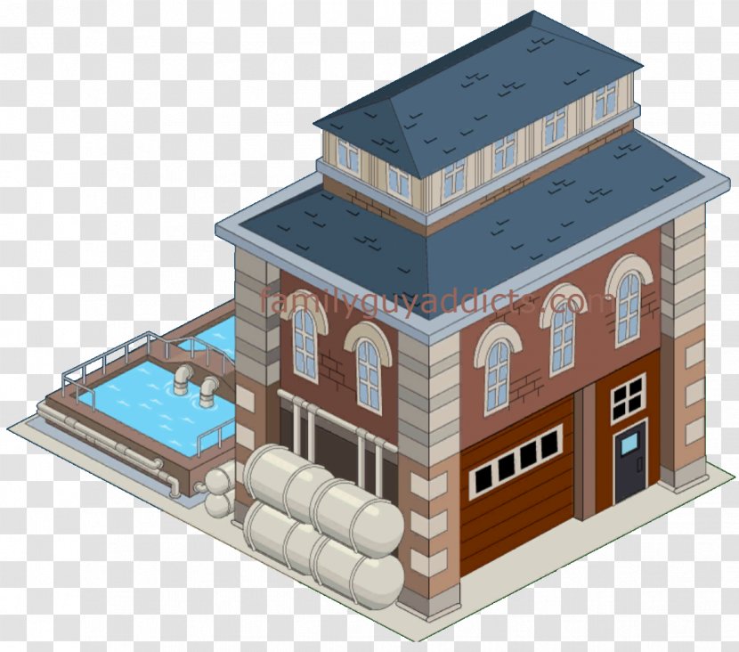 Building Fire Station Firefighter Pump Department - Alarm Device Transparent PNG