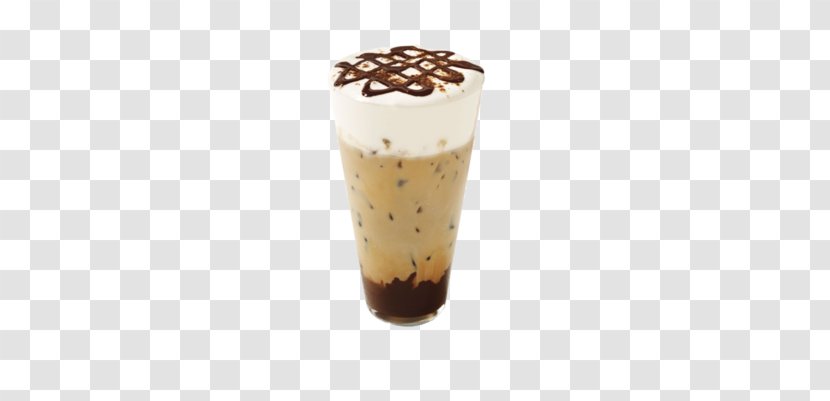 Milkshake Cappuccino Caffè Mocha Iced Coffee - Milk Transparent PNG