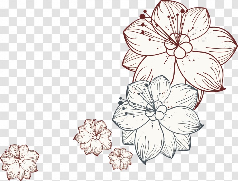 Designer Bud Cut Flowers - Area - Floral Decoration Transparent PNG