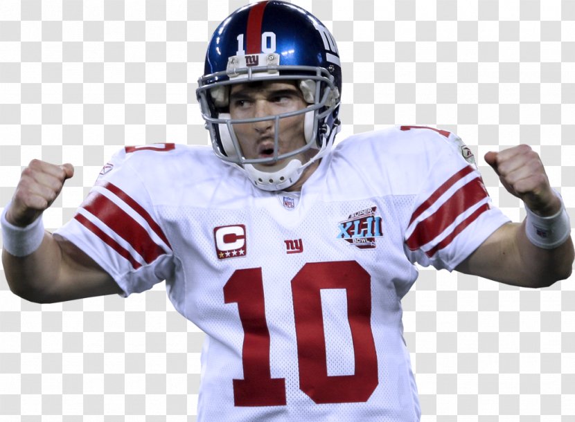 Football Player Protective Gear In Sports American Helmets - Equipment And Supplies - New York Giants Transparent PNG
