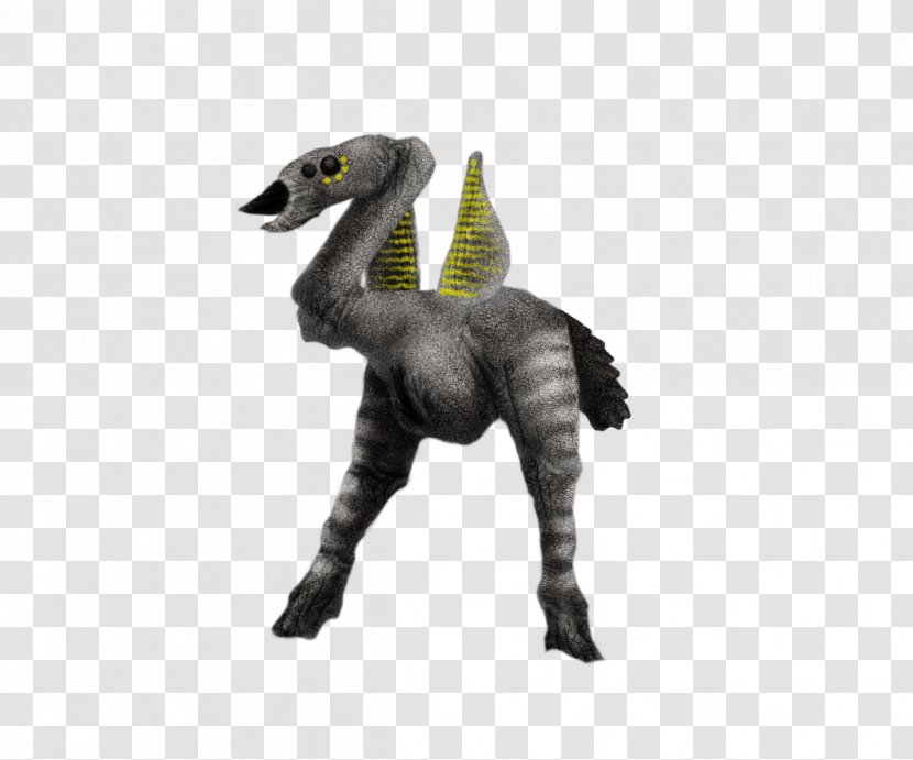 Horse Velociraptor Dinosaur Fauna Wildlife - Yellow - Hyena Transparent PNG