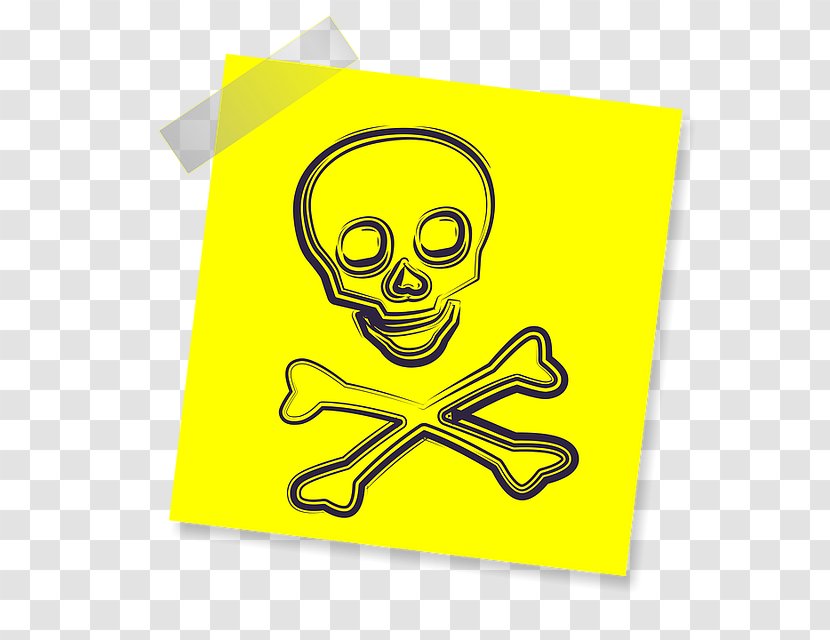 Skull And Crossbones Clip Art Openclipart Skeleton - Cartoon Transparent PNG