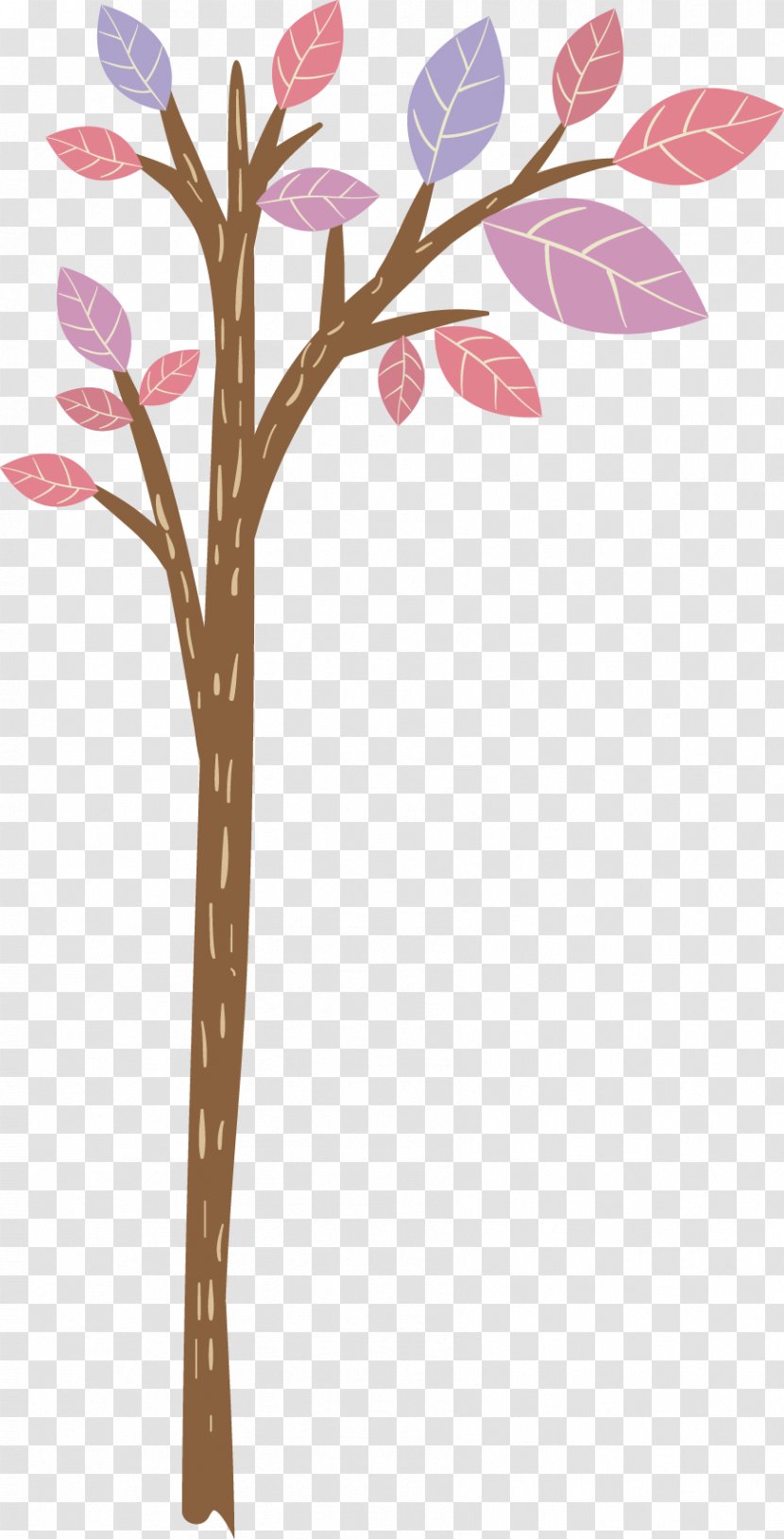 Twig Tree Drawing - Flora Transparent PNG