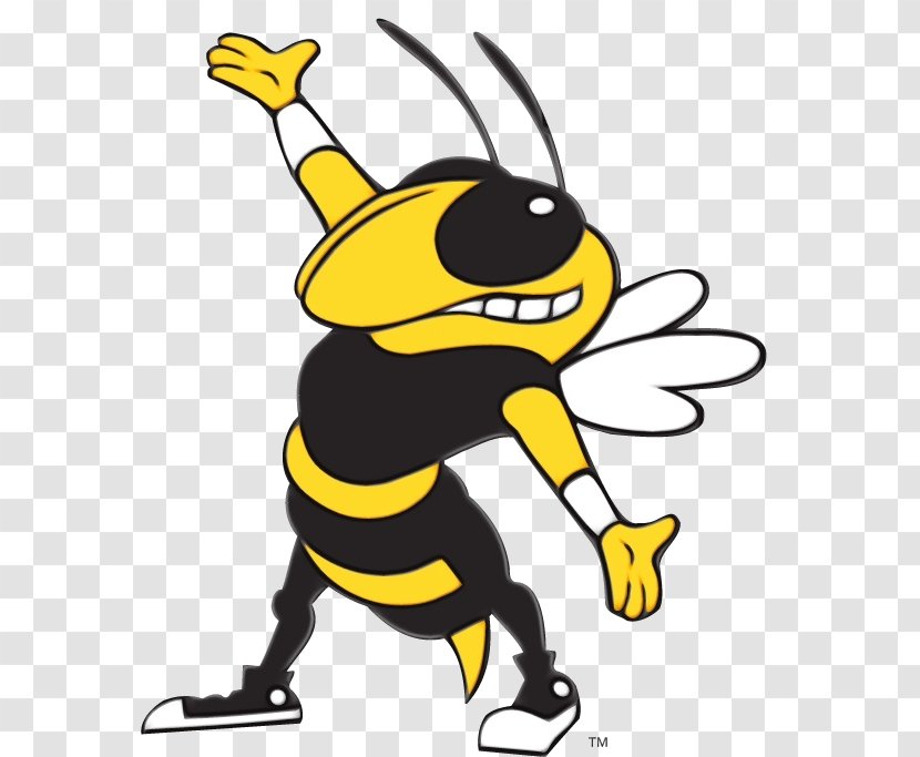 Bumblebee - Paint - Bee Wasp Transparent PNG