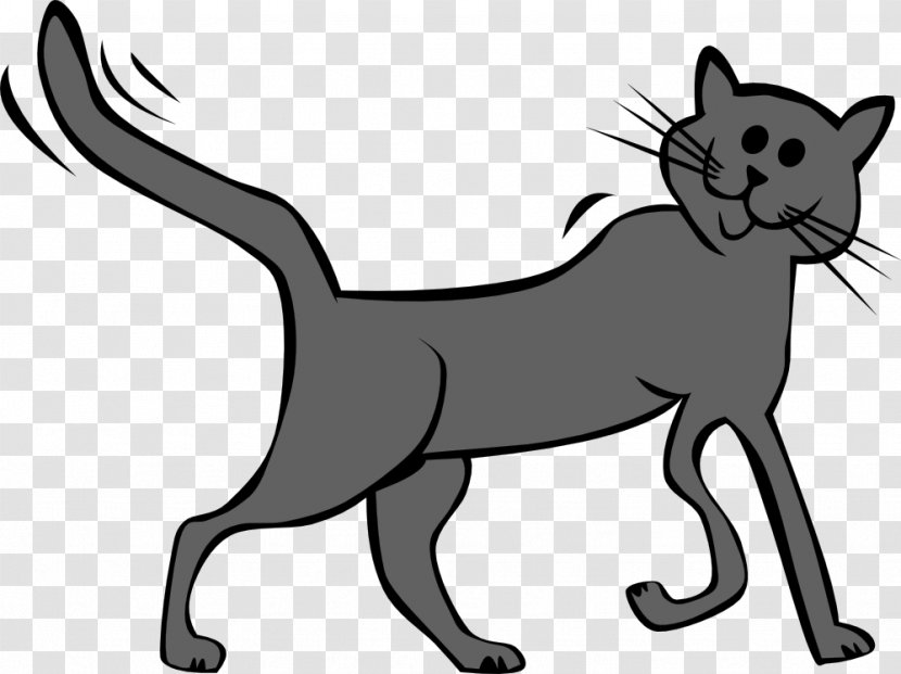 Cat Animation Cartoon Clip Art - Small To Medium Sized Cats - Gerald G Transparent PNG