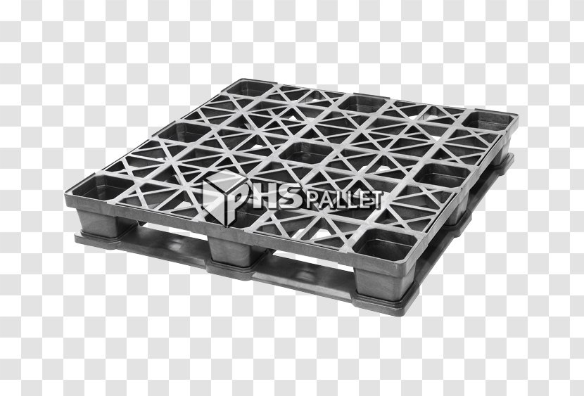 Plastic Pallet Palette En Plastique Length Container - Pallets Transparent PNG