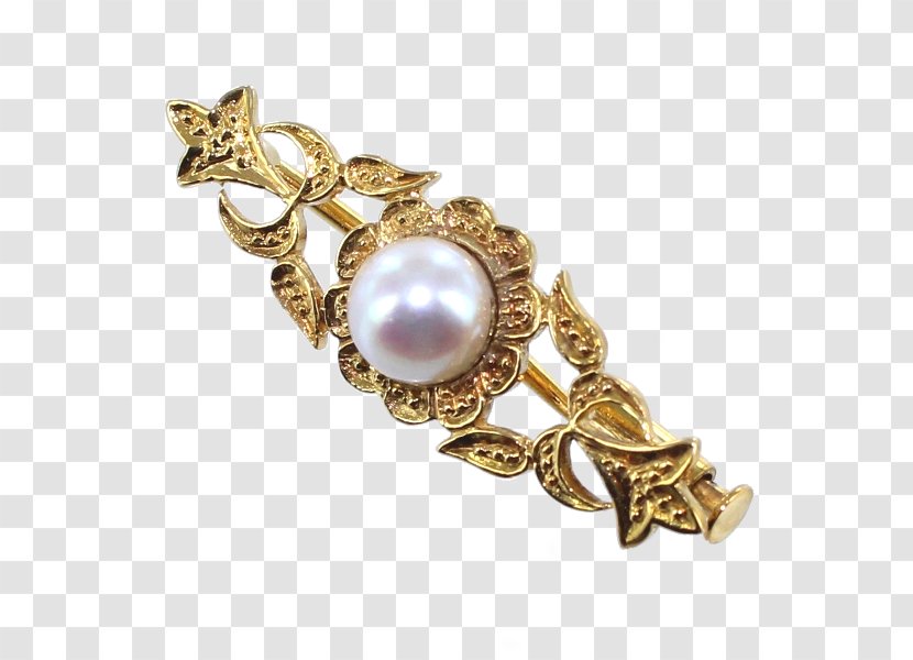 Pearl Earring Body Jewellery Brooch Transparent PNG