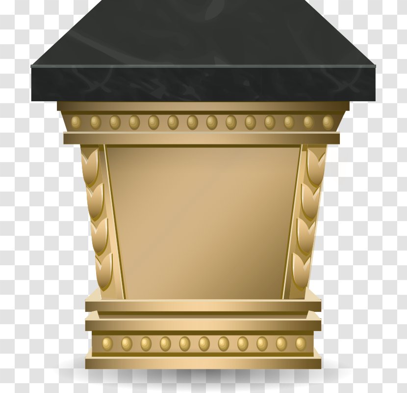 Line Art Clip - Museum - Table Transparent PNG