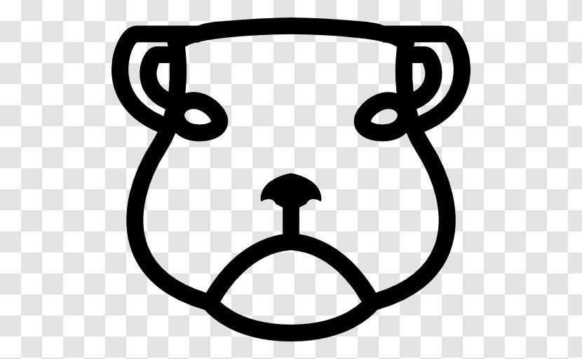Dog - Black And White - Lion Head Transparent PNG