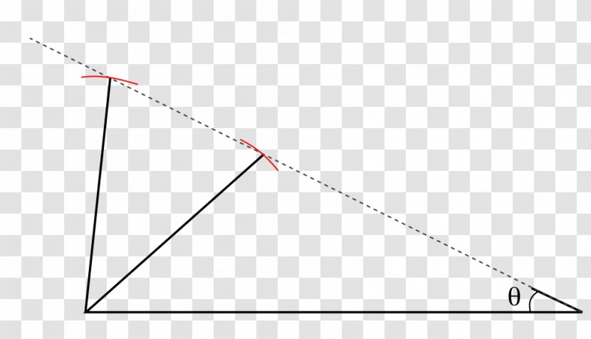 Right Triangle Trigonometry Point - Diagram Transparent PNG