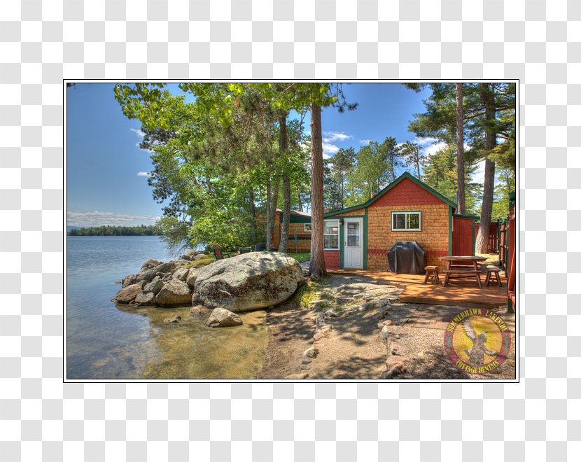 Summerhawk Lakeside Rental Cottages Log Cabin House Vacation - Property - Cottage Transparent PNG