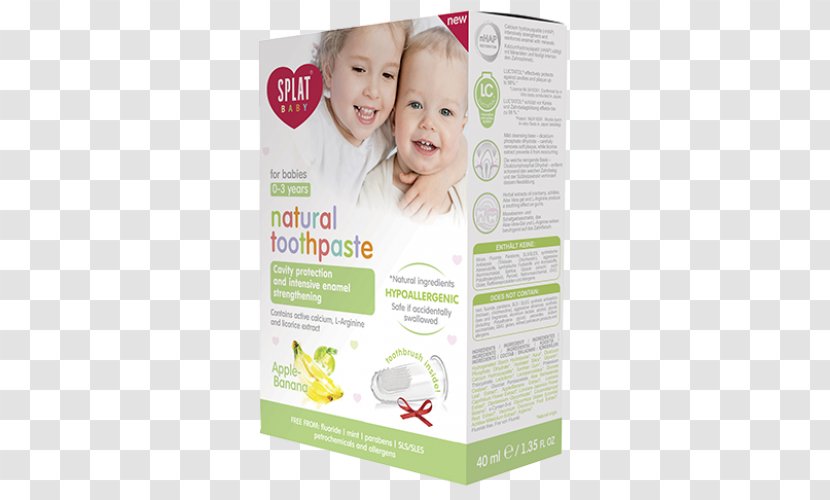 Infant Toothbrush Splat-Cosmetica Colgate Toothpaste - Child Transparent PNG
