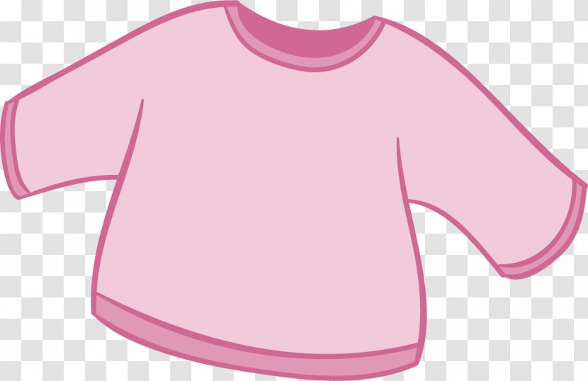 Sleeve T-shirt Pink Clothing - Baby Long-sleeved Clothes Transparent PNG
