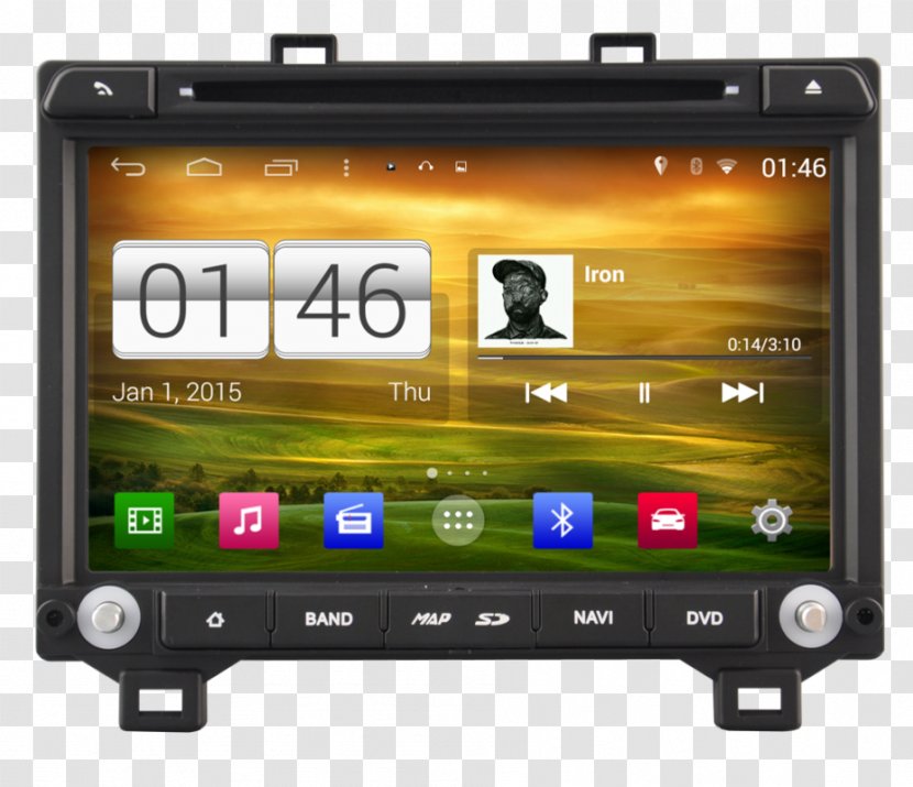 GPS Navigation Systems SEAT Altea Car León - Electronics - Audio Transparent PNG