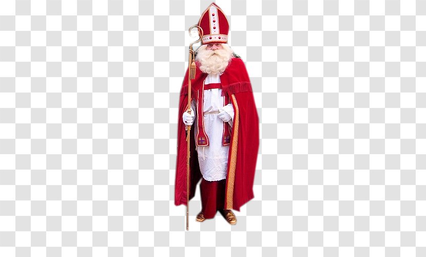 Santa Claus Saint Nicholas Day Gift Evening Gown December 6 Transparent PNG