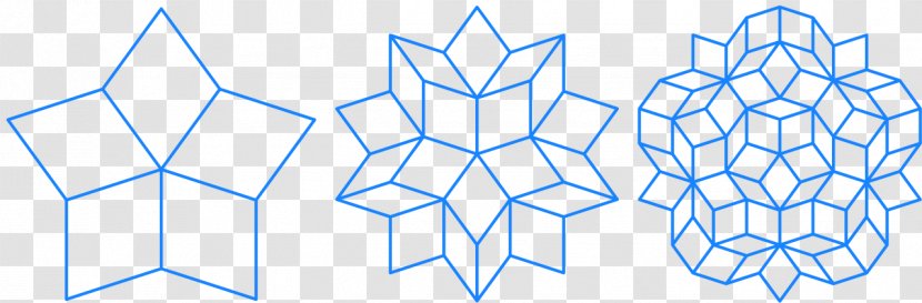 Penrose Tiling Tessellation L-system Mathematician Mathematics - Area Transparent PNG