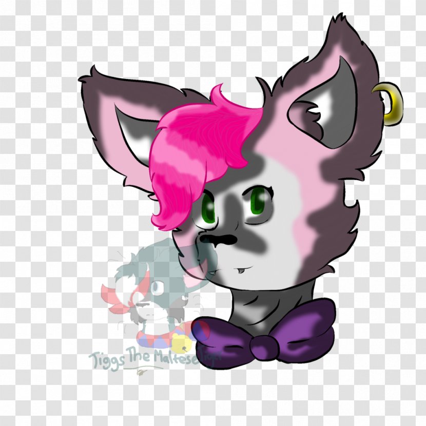 Whiskers Cat Horse Dog - Cartoon Transparent PNG