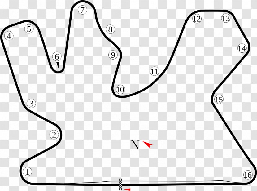 Losail International Circuit Lusail Doha 2018 MotoGP Season 2007 Qatar Motorcycle Grand Prix - Diagram - Moto Gp Transparent PNG