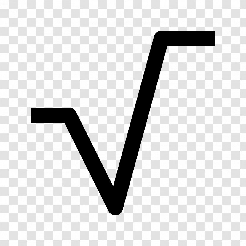 Square Root Mathematics Plus And Minus Signs Number Mathematical Notation - Symbol Transparent PNG