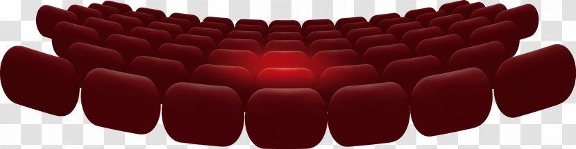 Chair Cinema Seat - Vector Painted Transparent PNG