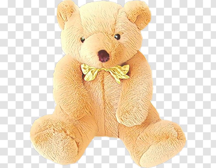 Teddy Bear - Beige Baby Toys Transparent PNG