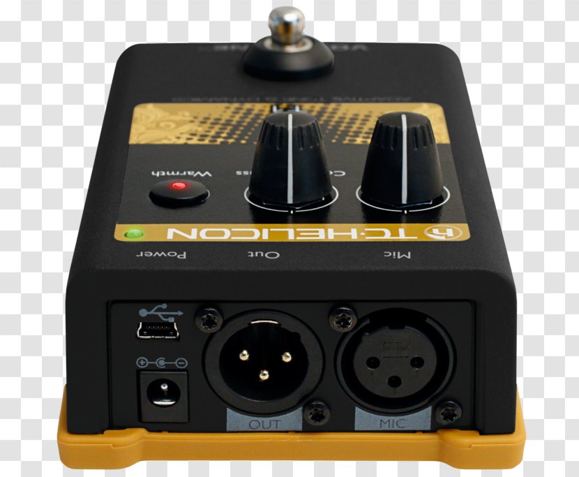 Microphone TC-Helicon VoiceTone D1 Effects Processors & Pedals C1 - Electronic Component Transparent PNG
