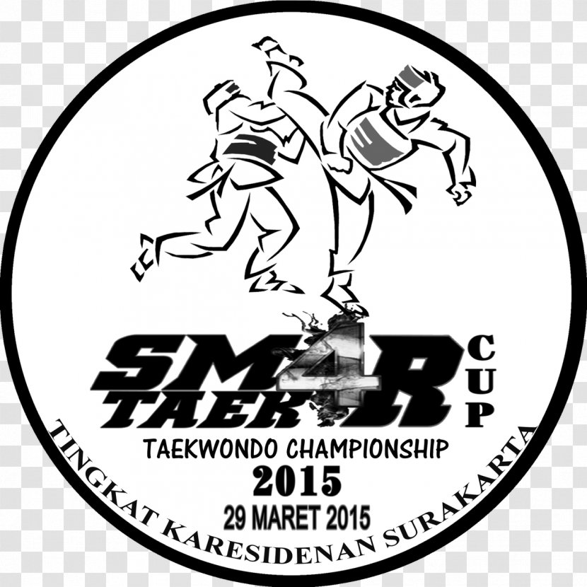 Taekwondo Kick Drawing Martial Arts Strike - Logo - Punch Transparent PNG