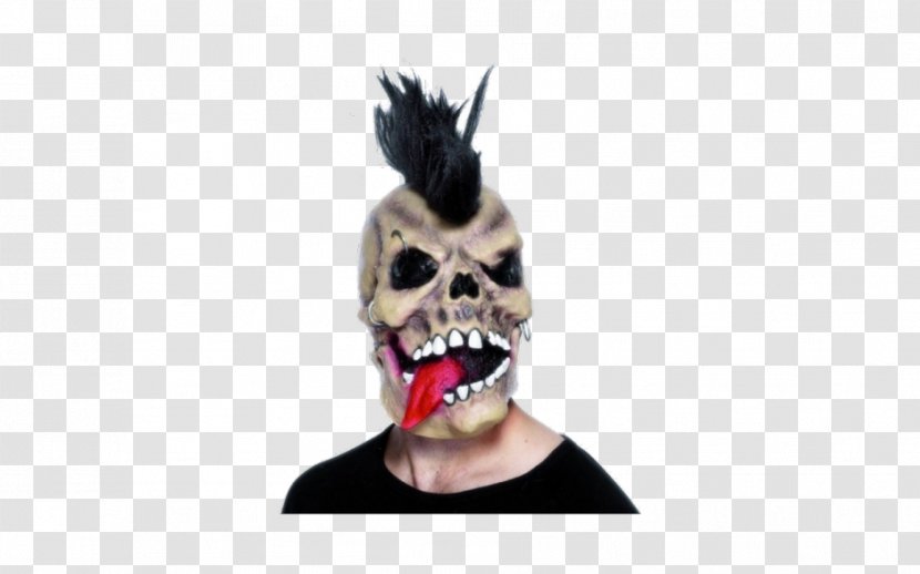 Mask Punk Rock Subculture Costume Skull - Rocker Transparent PNG