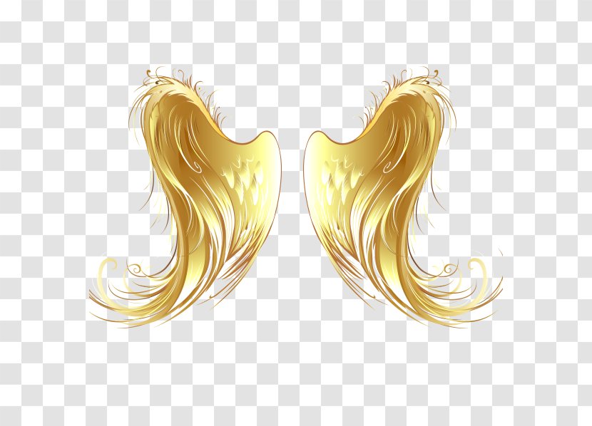 Earring Google Images Download Icon - Gift - Characters Golden Wings Transparent PNG