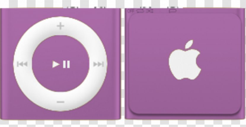 Apple IPod Shuffle (4th Generation) Touch Nano - Portable Media Player Transparent PNG