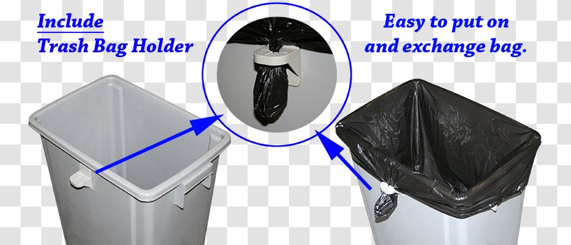 Plastic Bag Rubbish Bins & Waste Paper Baskets - Recycling - Garbage Transparent PNG