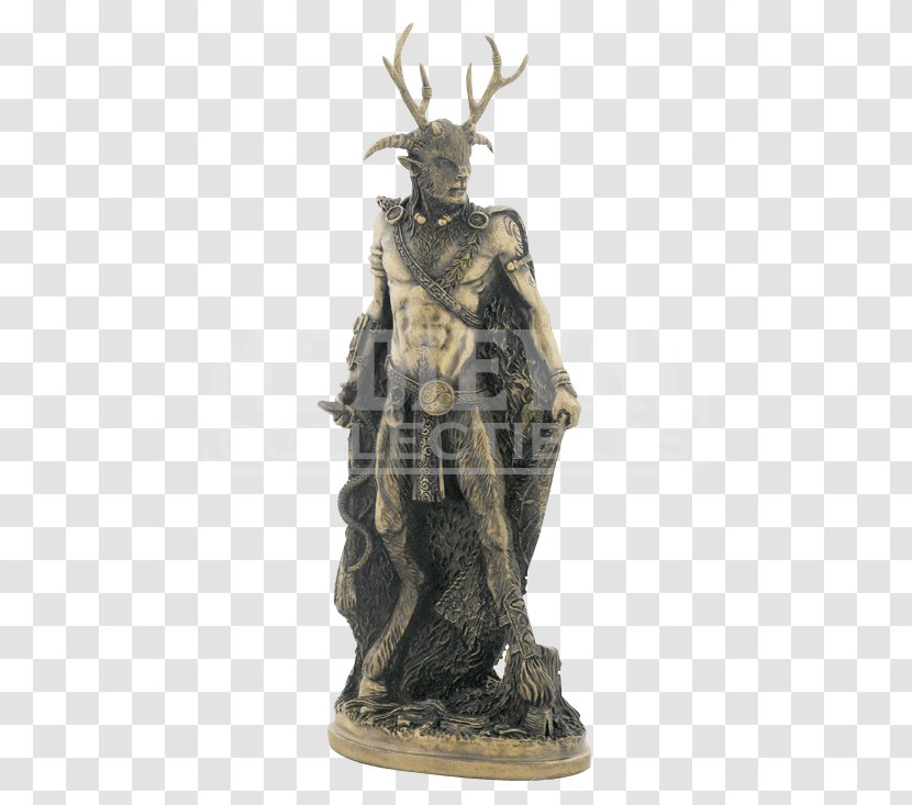 Statue Cernunnos Horned God Celtic Deities Celts - Underworld Transparent PNG