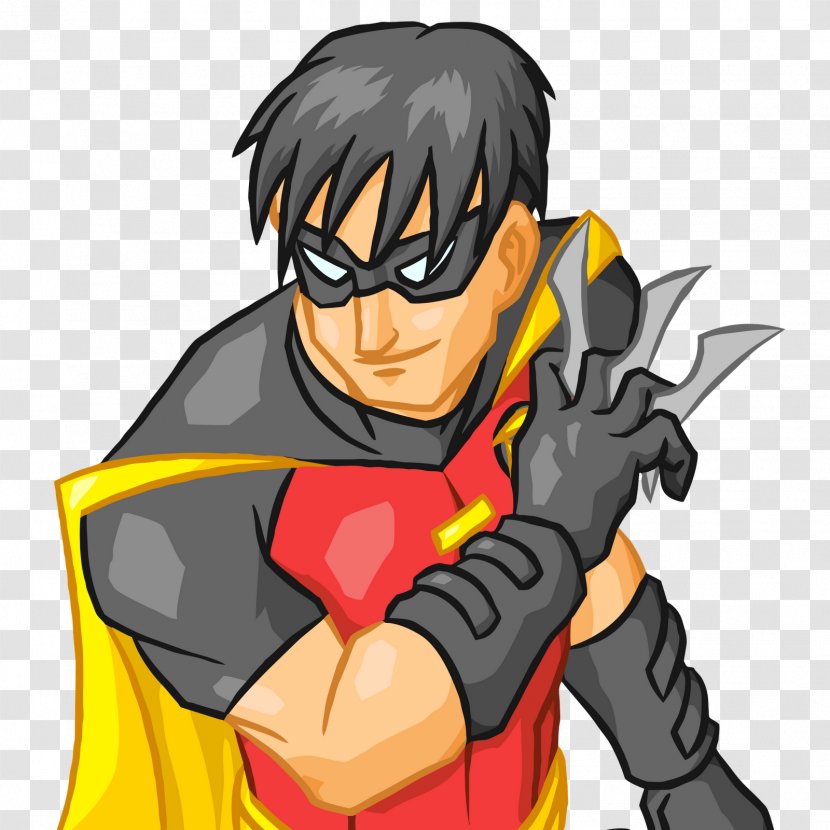 Robin Dick Grayson Batman Superhero Teen Titans - Flower - Wonder Boy Transparent PNG