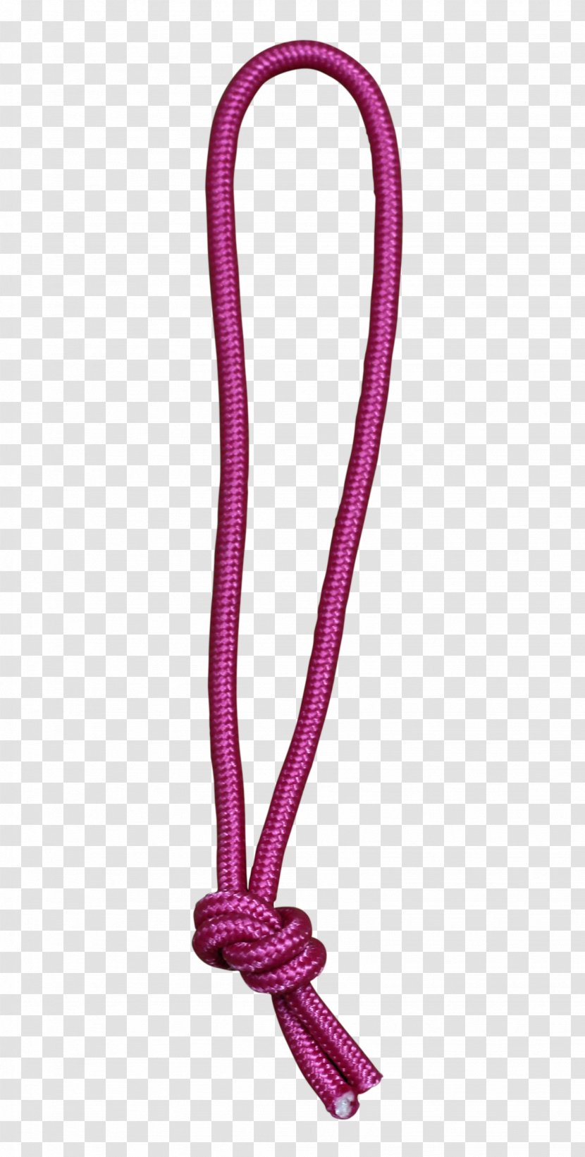 Rope String Leash Magenta - Thumbnail - Twine Transparent PNG