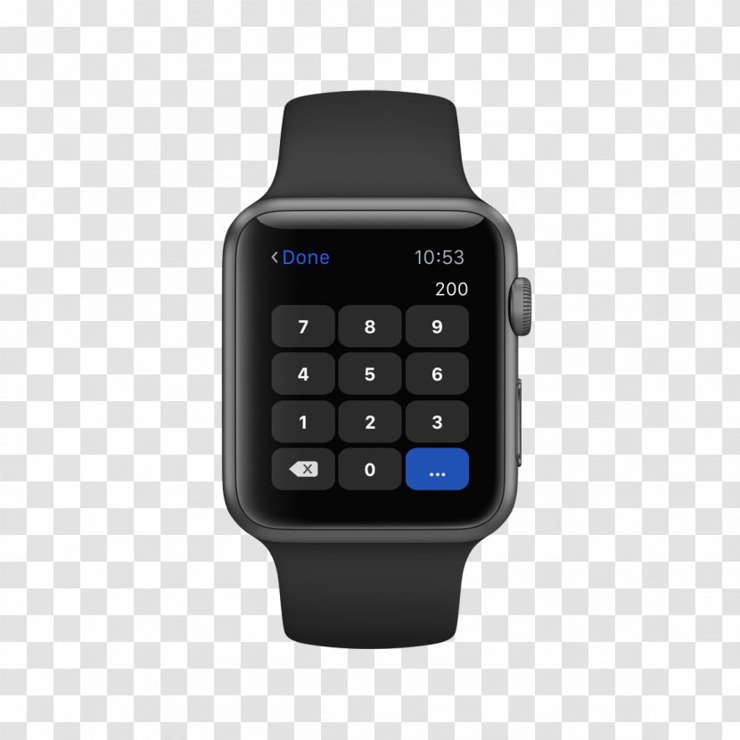 Apple Watch Series 3 2 1 - Accessory - Ipad Bezel Transparent PNG