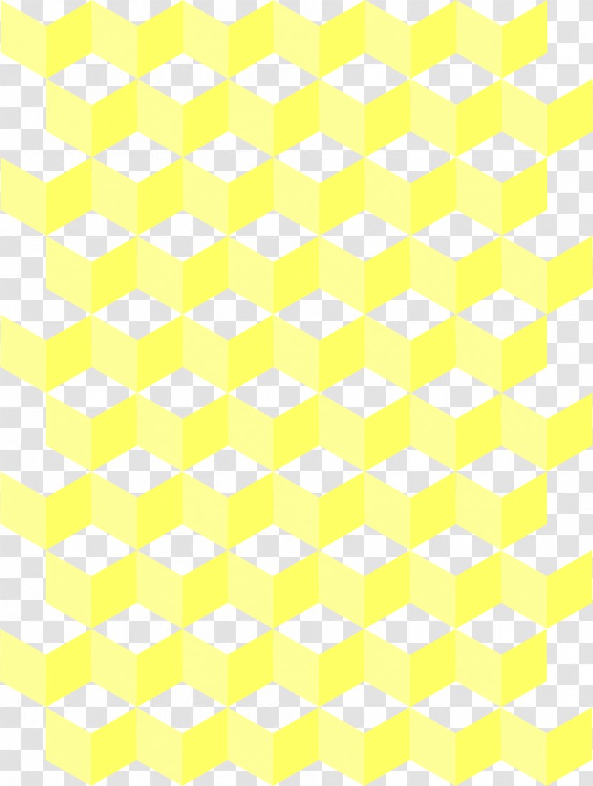 Paper Yellow Gift Wrapping Area Pattern - Honeycomb Background Cliparts Transparent PNG