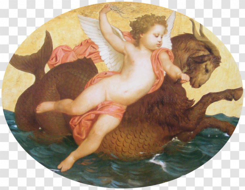 Cupid On A Sea Monster Painting Venus Art Transparent PNG